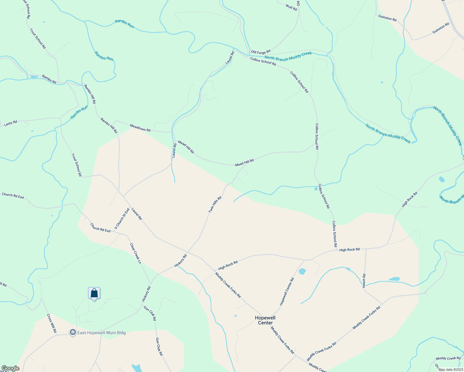 map of restaurants, bars, coffee shops, grocery stores, and more near 9272 Twin Hills Road in Felton