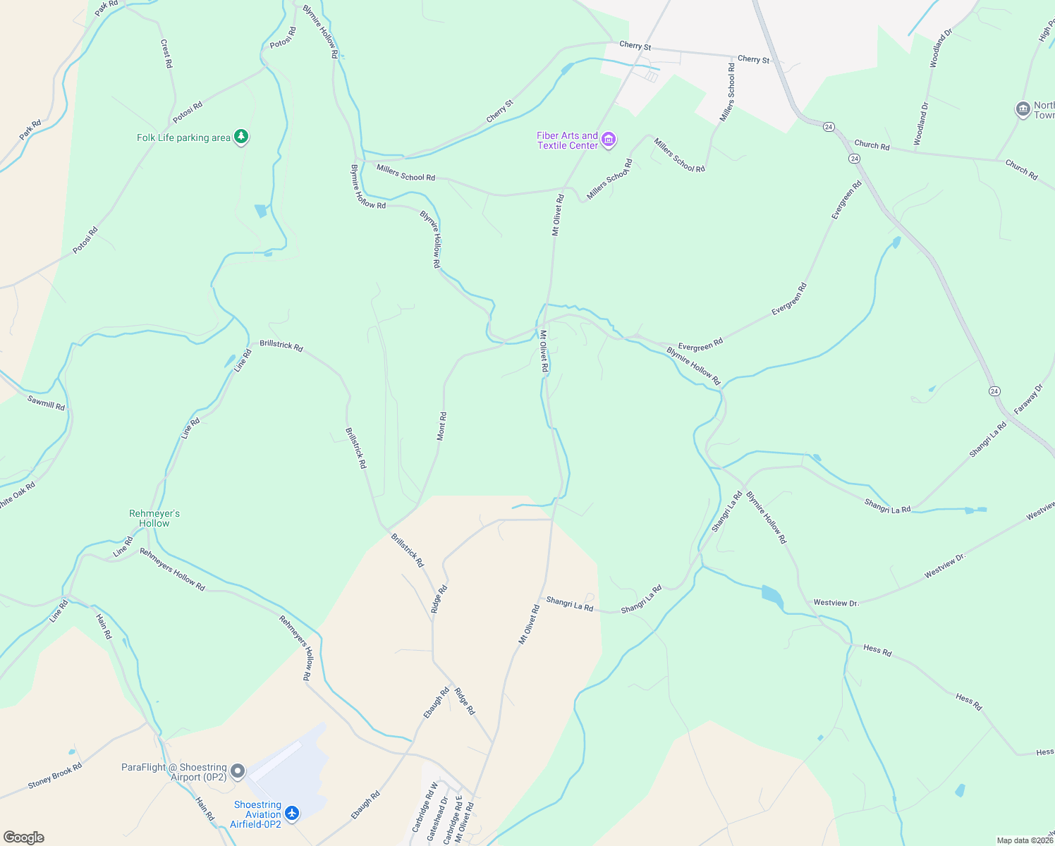 map of restaurants, bars, coffee shops, grocery stores, and more near 13534 Mount Olivet Road in Stewartstown