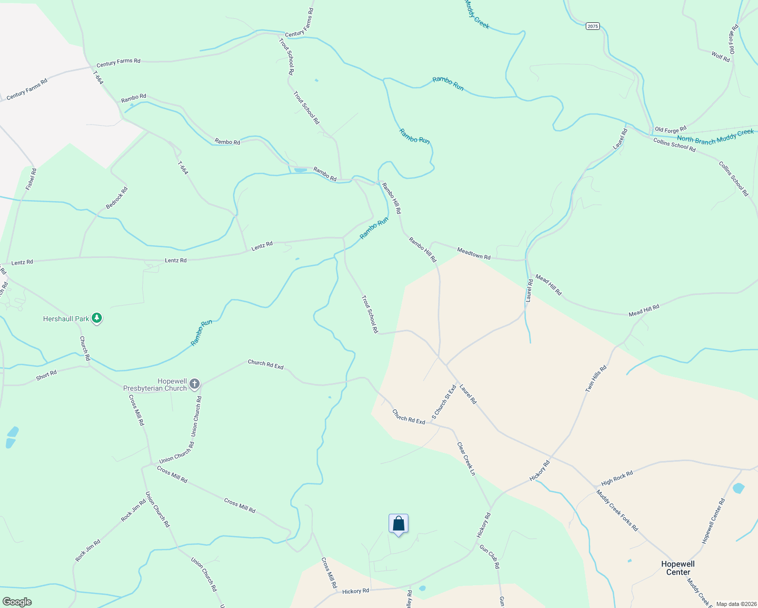 map of restaurants, bars, coffee shops, grocery stores, and more near 14693 Trout School Rd in Felton