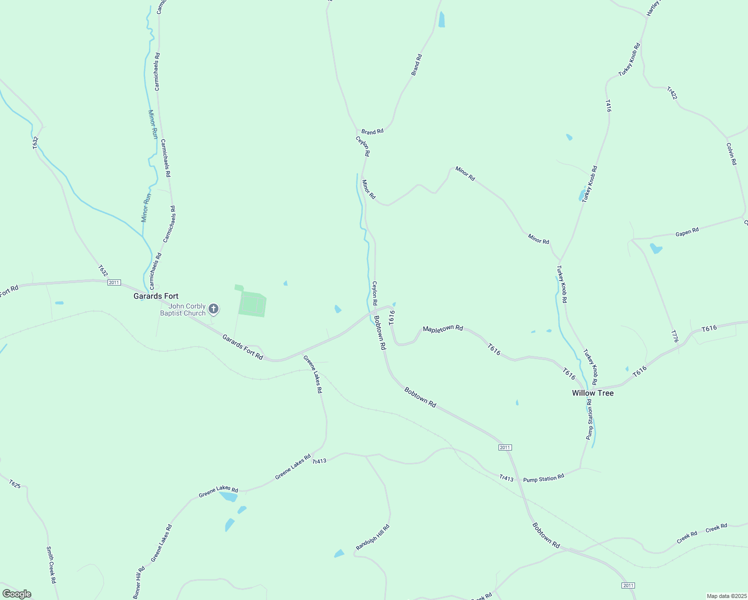 map of restaurants, bars, coffee shops, grocery stores, and more near 110 Garards Fort Road in Garards Fort