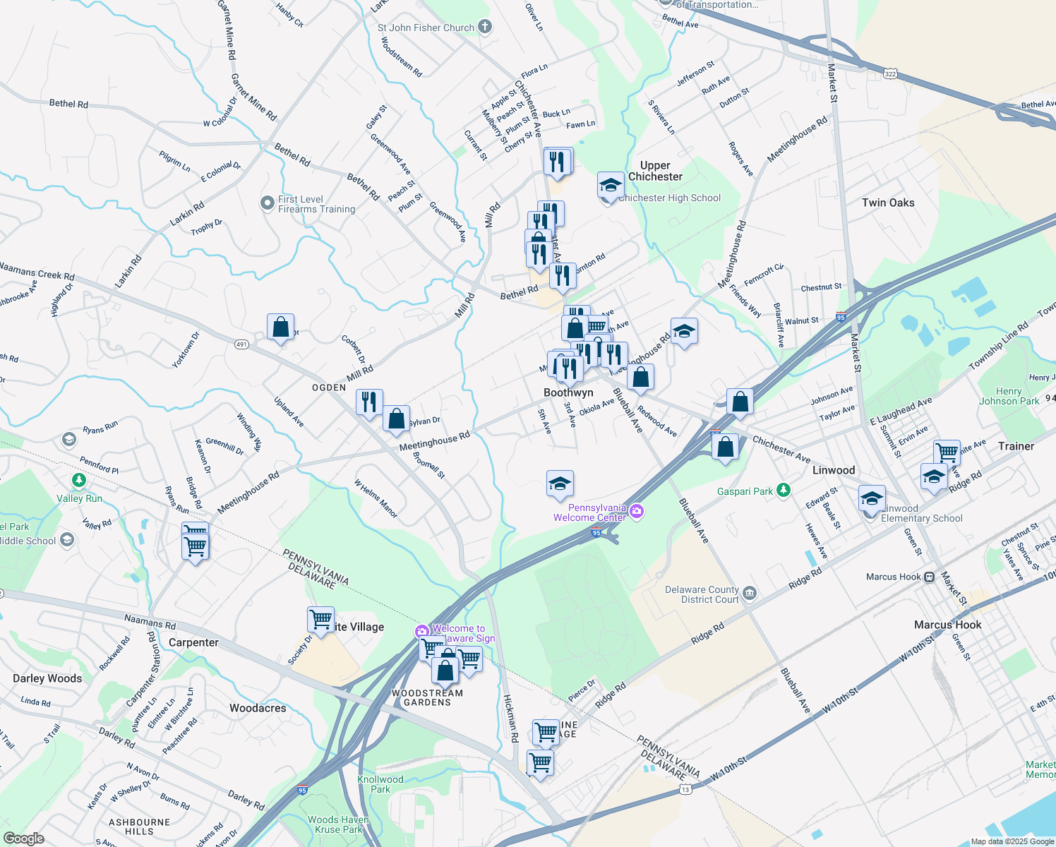 2409 6th Avenue, Upper Chichester PA Walk Score