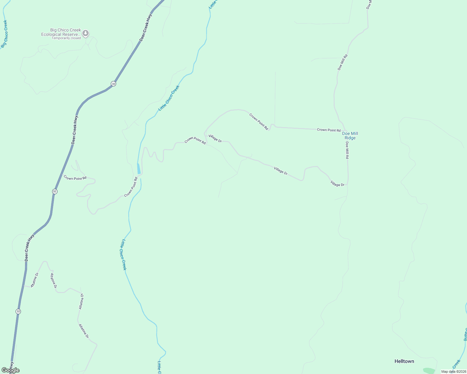 map of restaurants, bars, coffee shops, grocery stores, and more near 4620 Wendlis Road in Forest Ranch