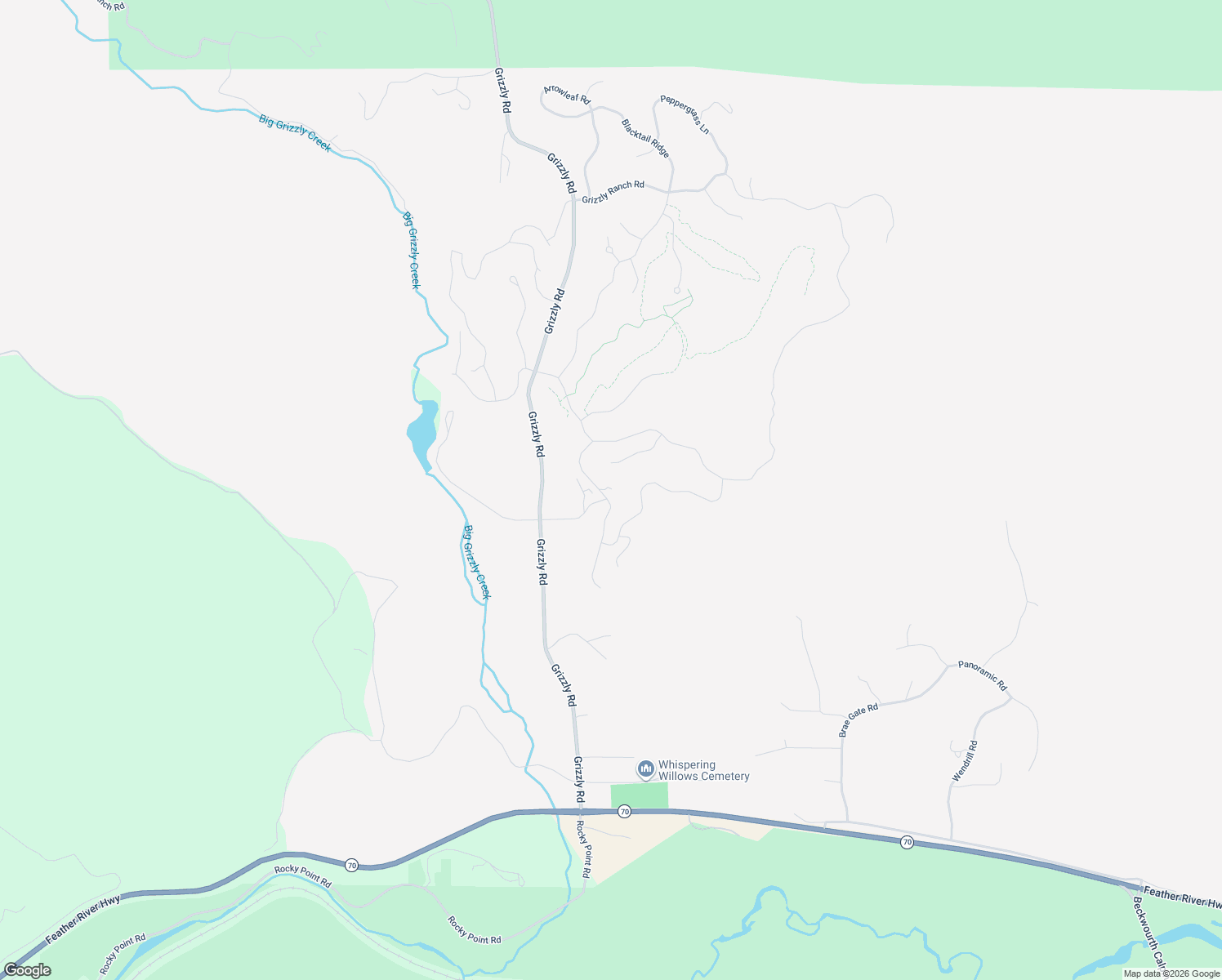 map of restaurants, bars, coffee shops, grocery stores, and more near 520 Main Street in Portola