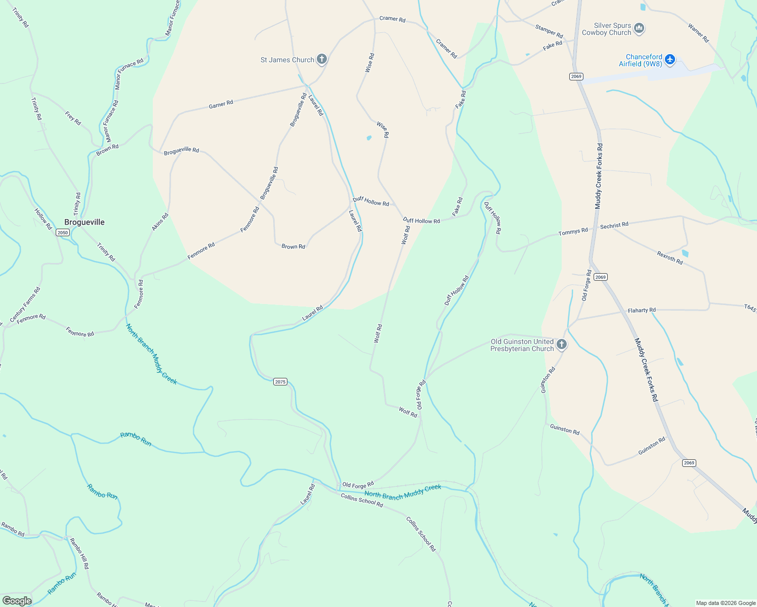 map of restaurants, bars, coffee shops, grocery stores, and more near 13970 Wolf Road in Felton
