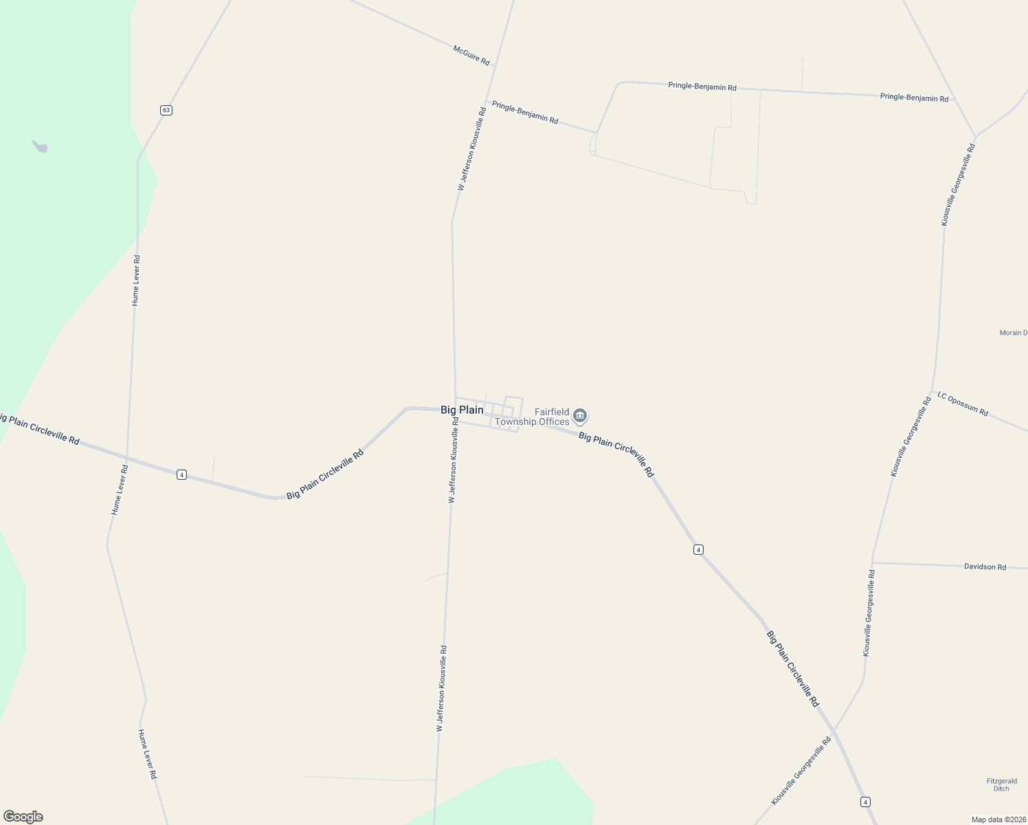 map of restaurants, bars, coffee shops, grocery stores, and more near 8850 Big Plain Circleville Rd in London