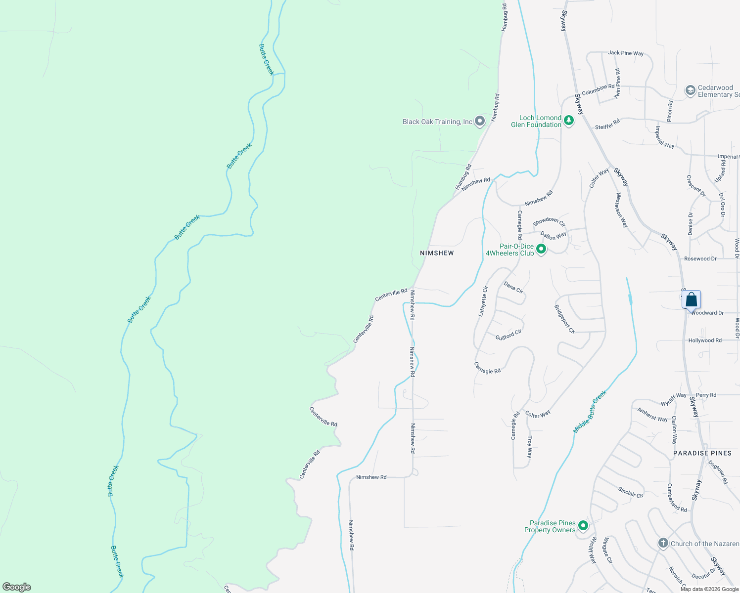 map of restaurants, bars, coffee shops, grocery stores, and more near 14969 Centerville Road in Magalia