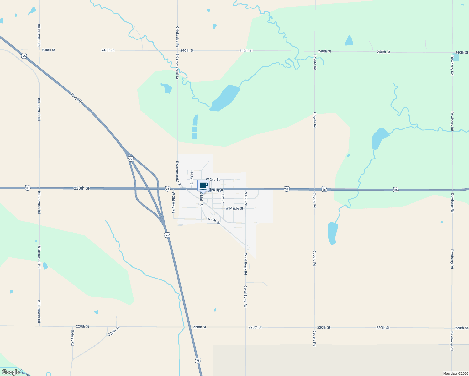 map of restaurants, bars, coffee shops, grocery stores, and more near 109 North Sycamore Street in Fairview