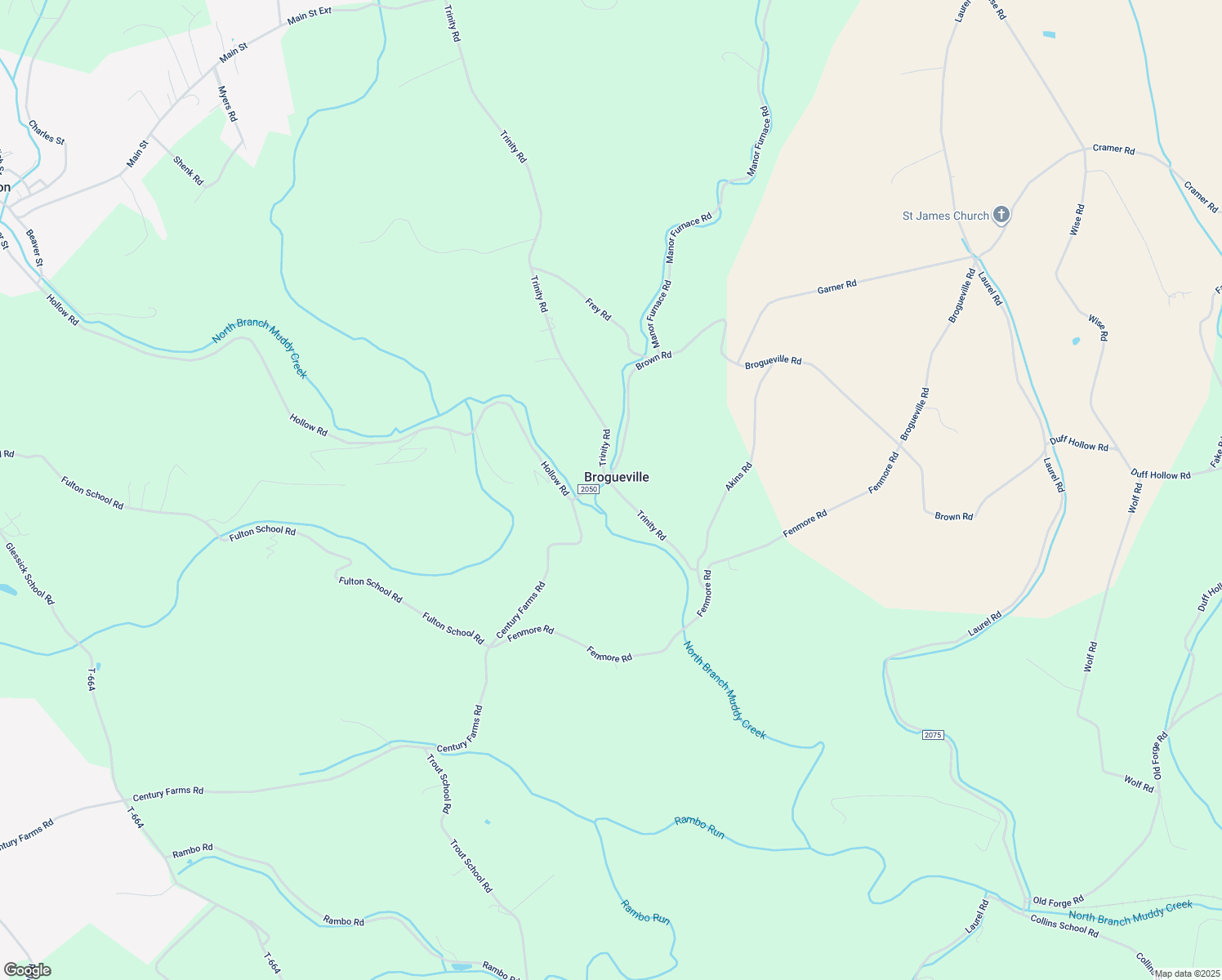 map of restaurants, bars, coffee shops, grocery stores, and more near 2630 Trinity Road in Felton
