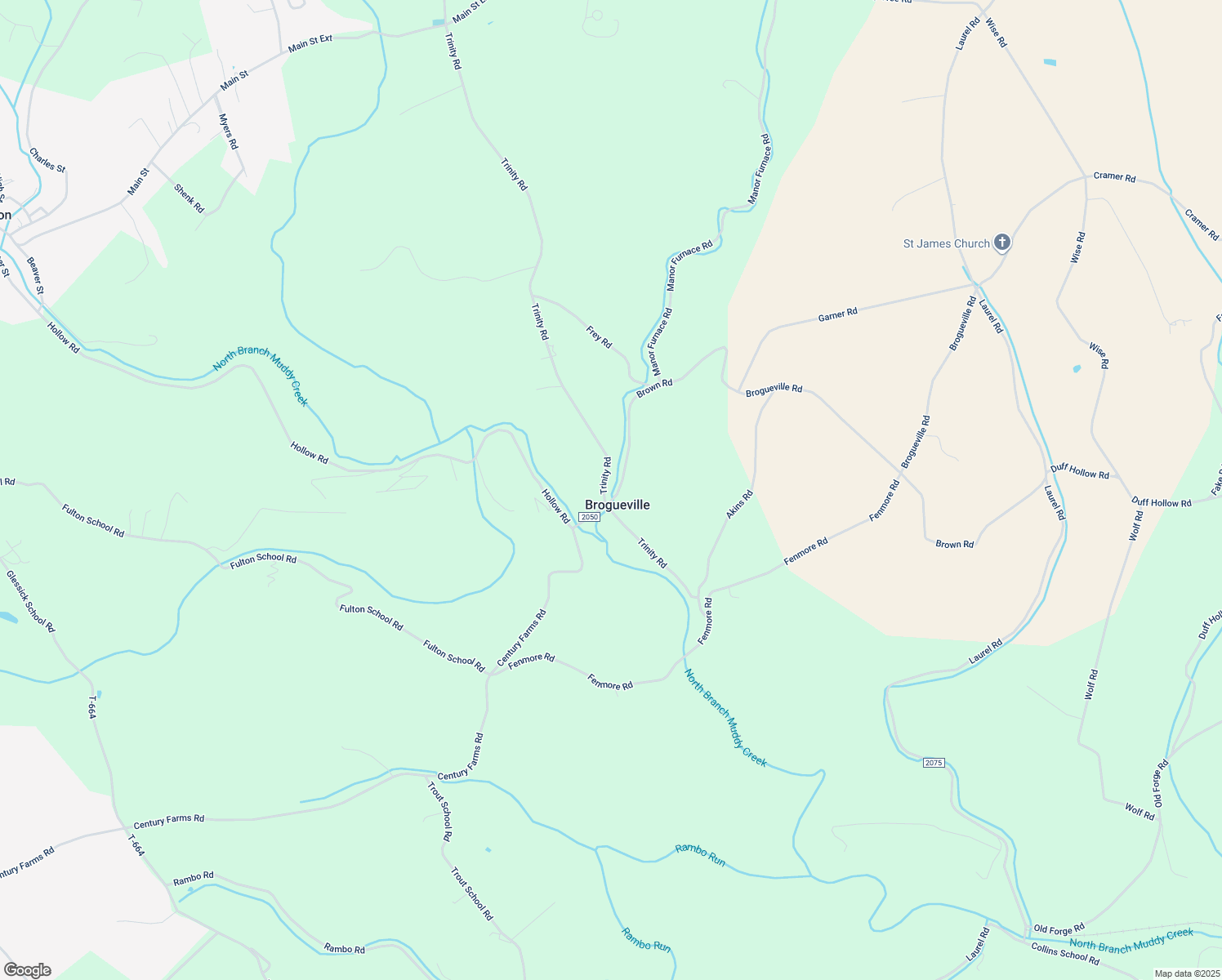 map of restaurants, bars, coffee shops, grocery stores, and more near 9489 Brogueville Road in Felton
