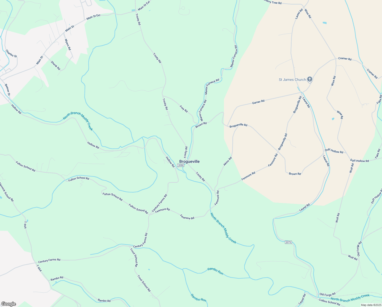 map of restaurants, bars, coffee shops, grocery stores, and more near 9489 Brogueville Road in Felton