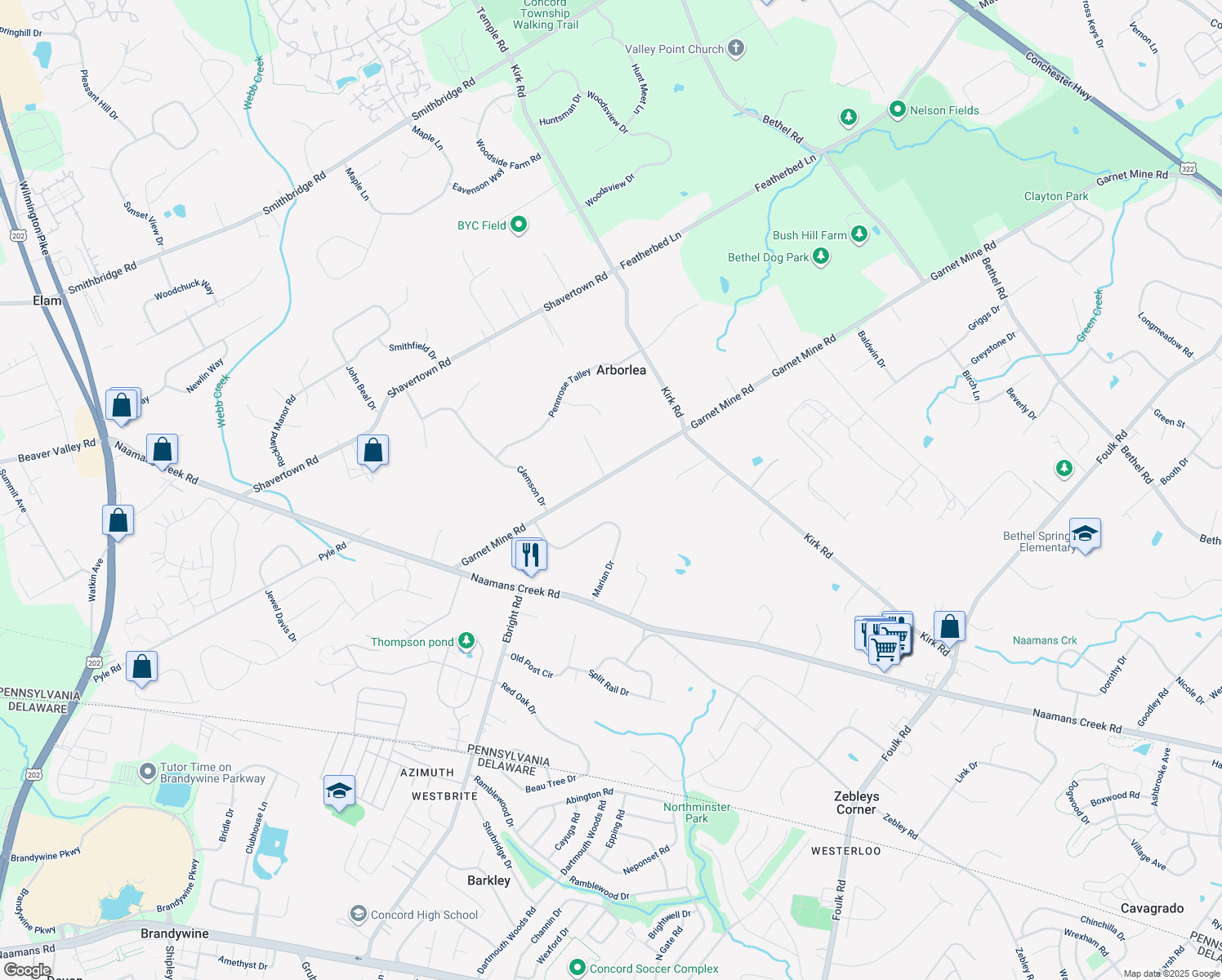 3606 Mine Road, Valley PA Walk Score