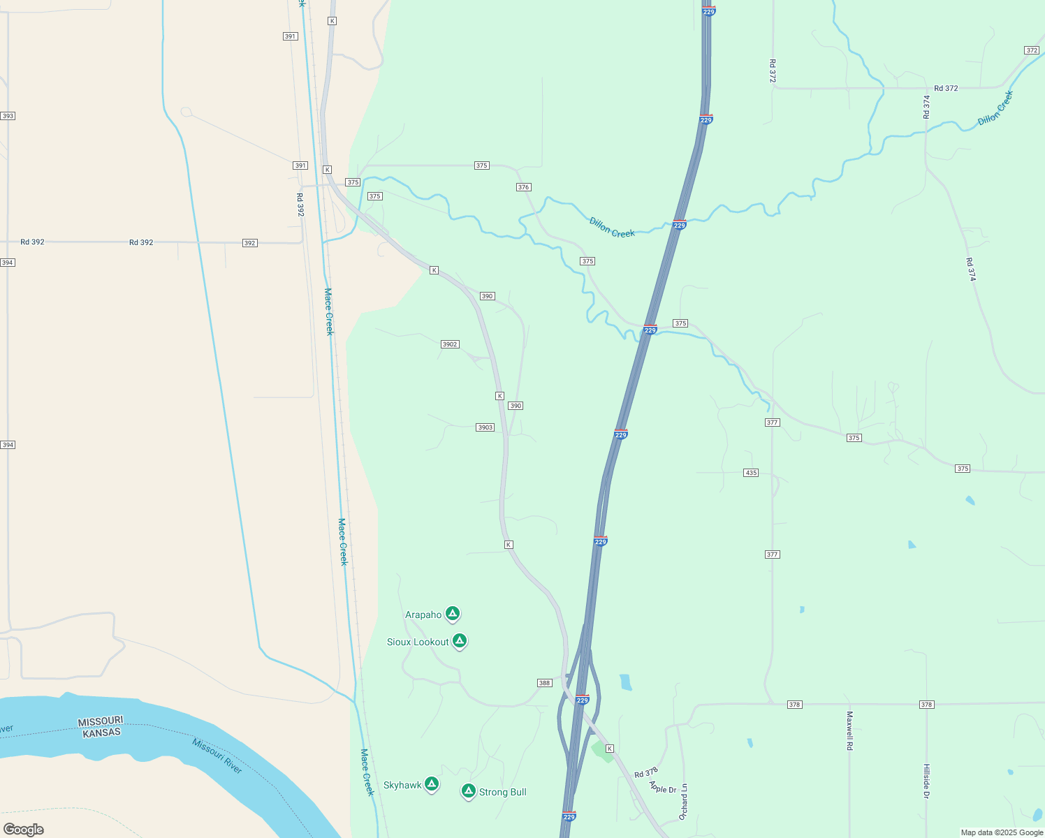map of restaurants, bars, coffee shops, grocery stores, and more near 19153 County Road 390 in Saint Joseph
