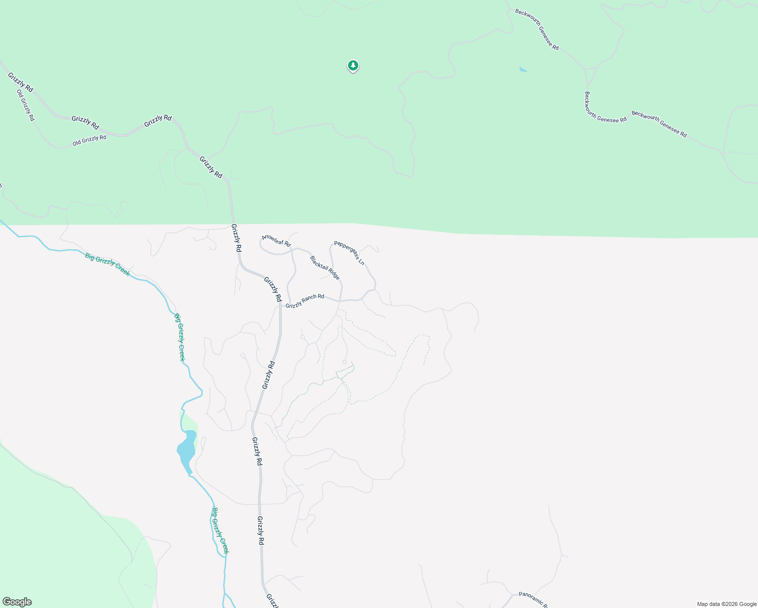 map of restaurants, bars, coffee shops, grocery stores, and more near 165 Sorrel Lane in Portola
