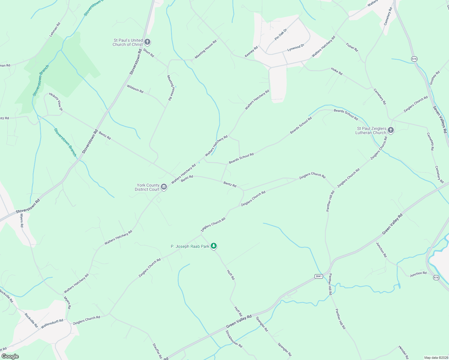 map of restaurants, bars, coffee shops, grocery stores, and more near 4694 Beards School Road in Spring Grove