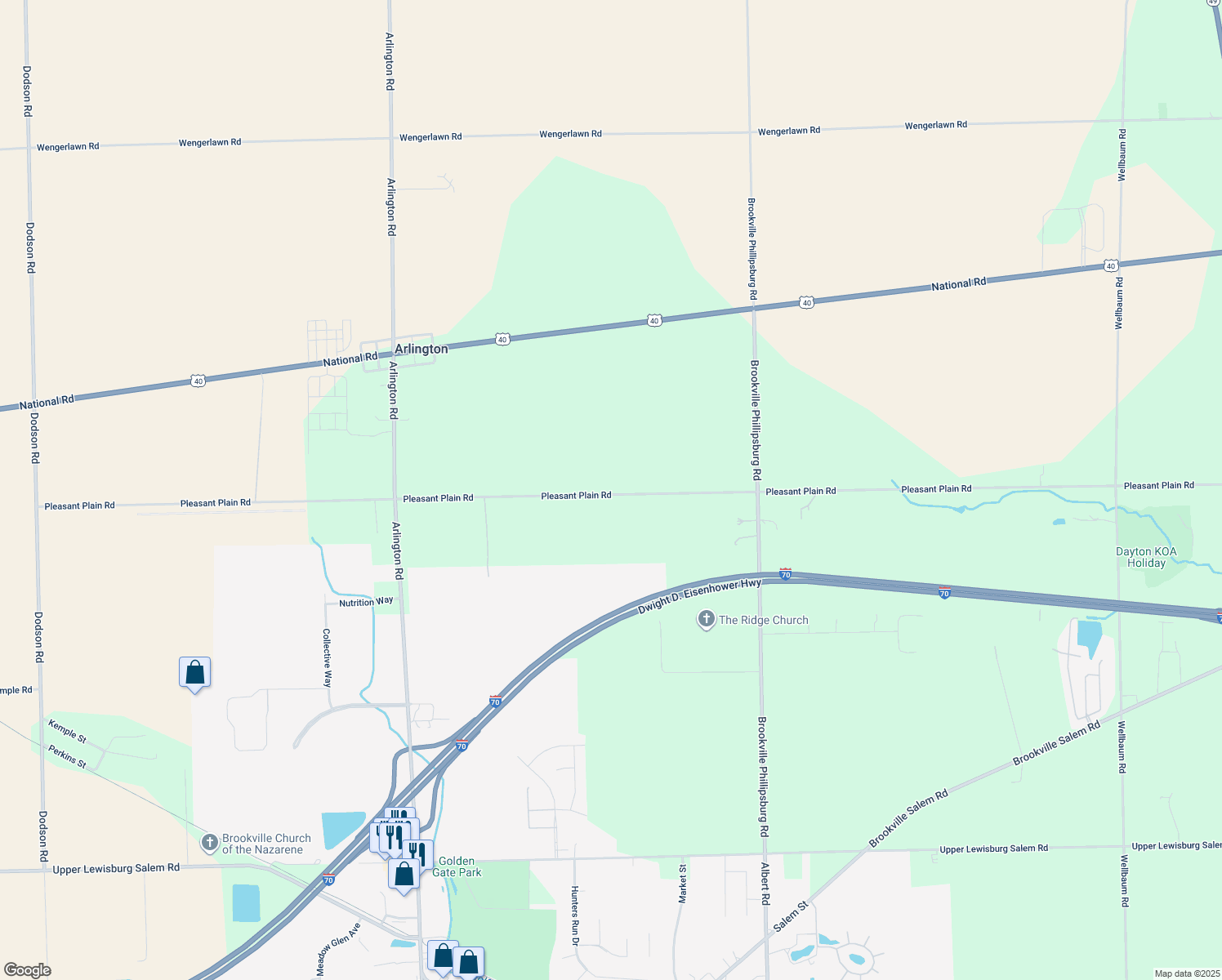 9417 Pleasant Plain Road, Brookville OH Walk Score
