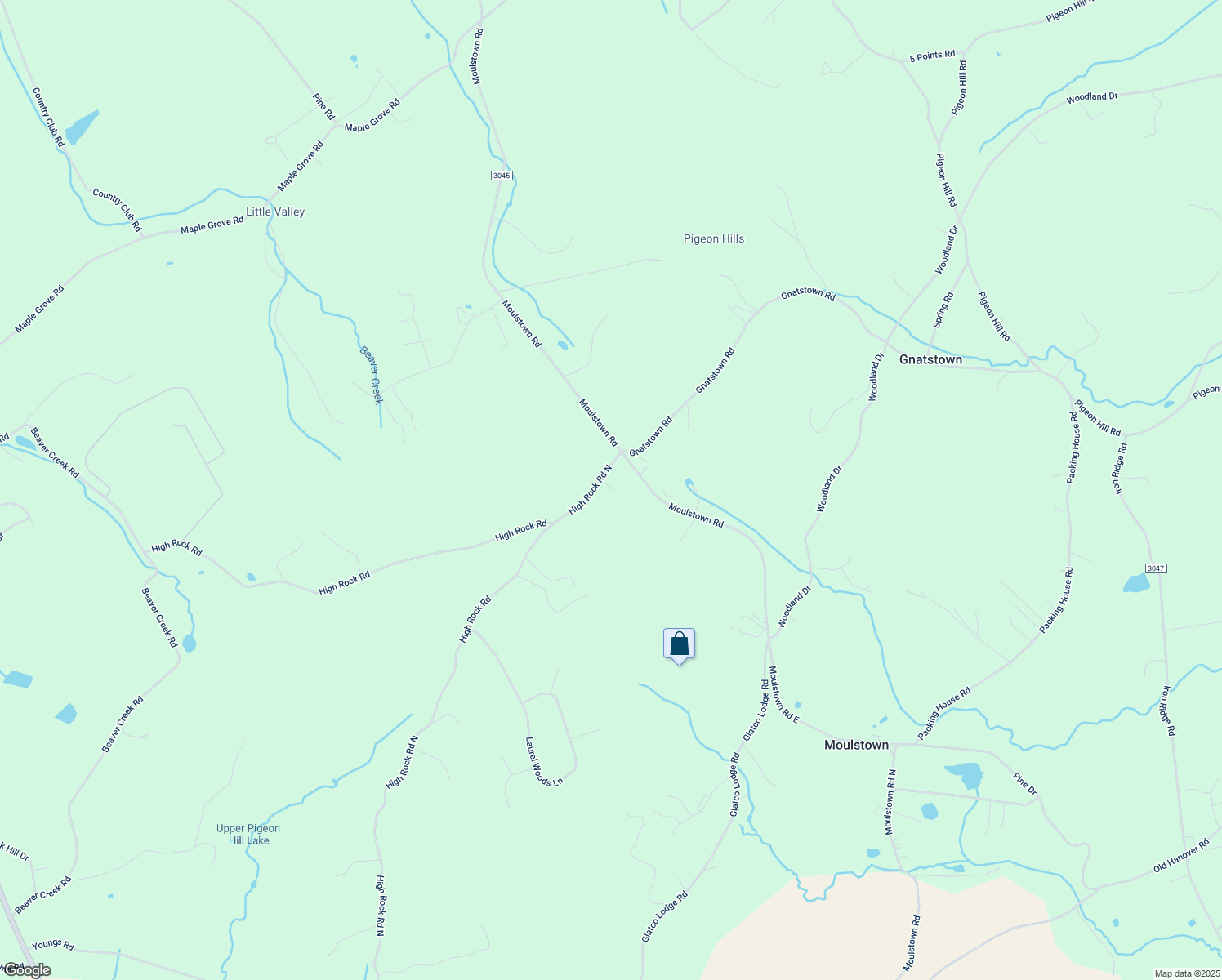 map of restaurants, bars, coffee shops, grocery stores, and more near 865 High Rock Rd N in Hanover