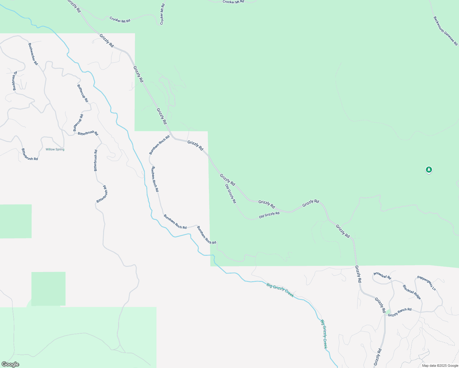 map of restaurants, bars, coffee shops, grocery stores, and more near 2600 Old Grizzly Road in Portola