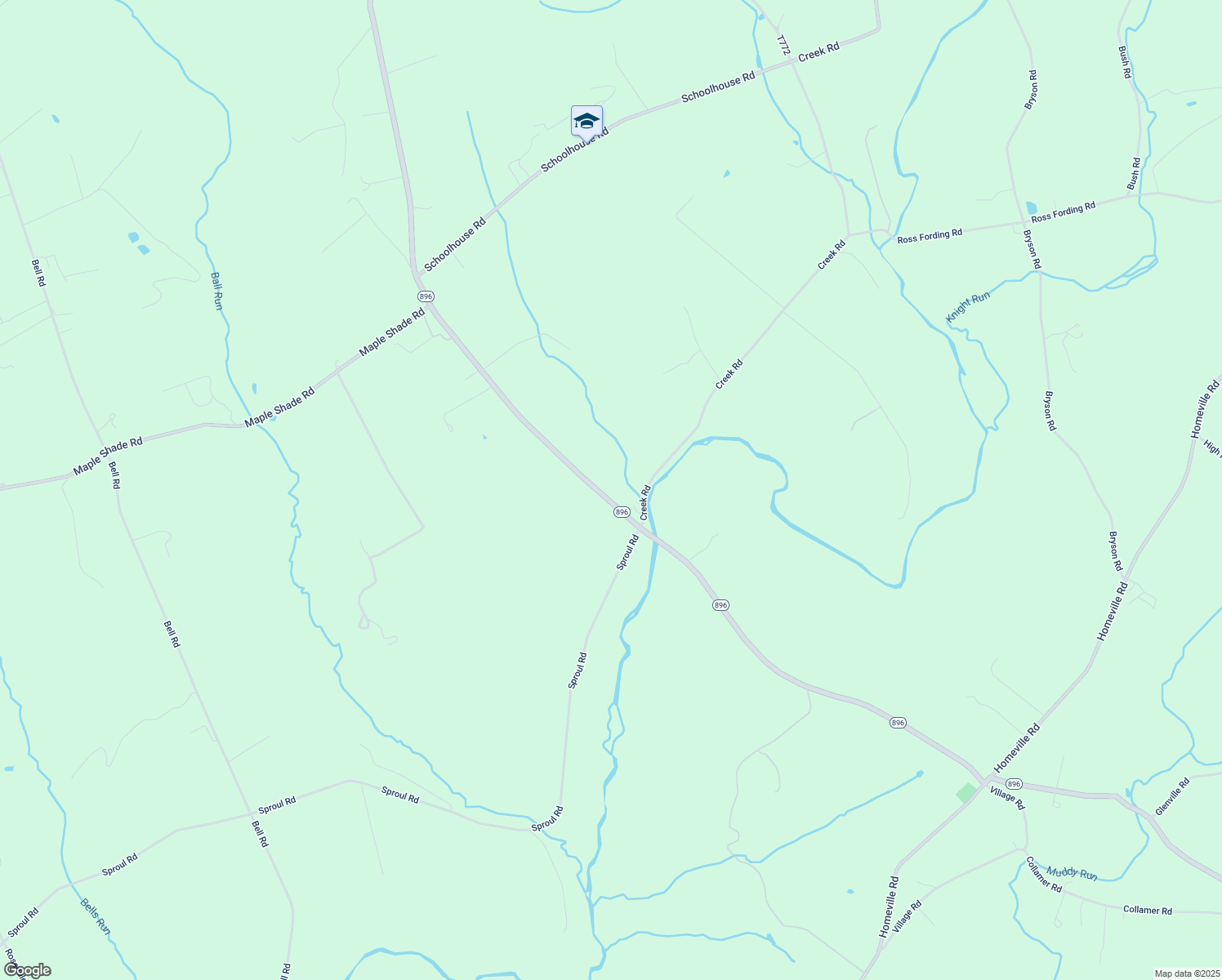 map of restaurants, bars, coffee shops, grocery stores, and more near 1887 Georgetown Rd in Christiana