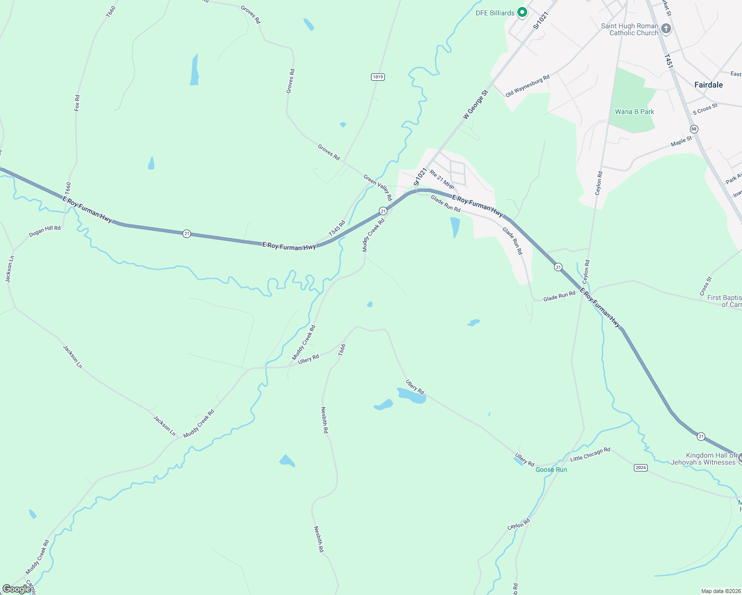 map of restaurants, bars, coffee shops, grocery stores, and more near 1348 State Route 2017 in Carmichaels