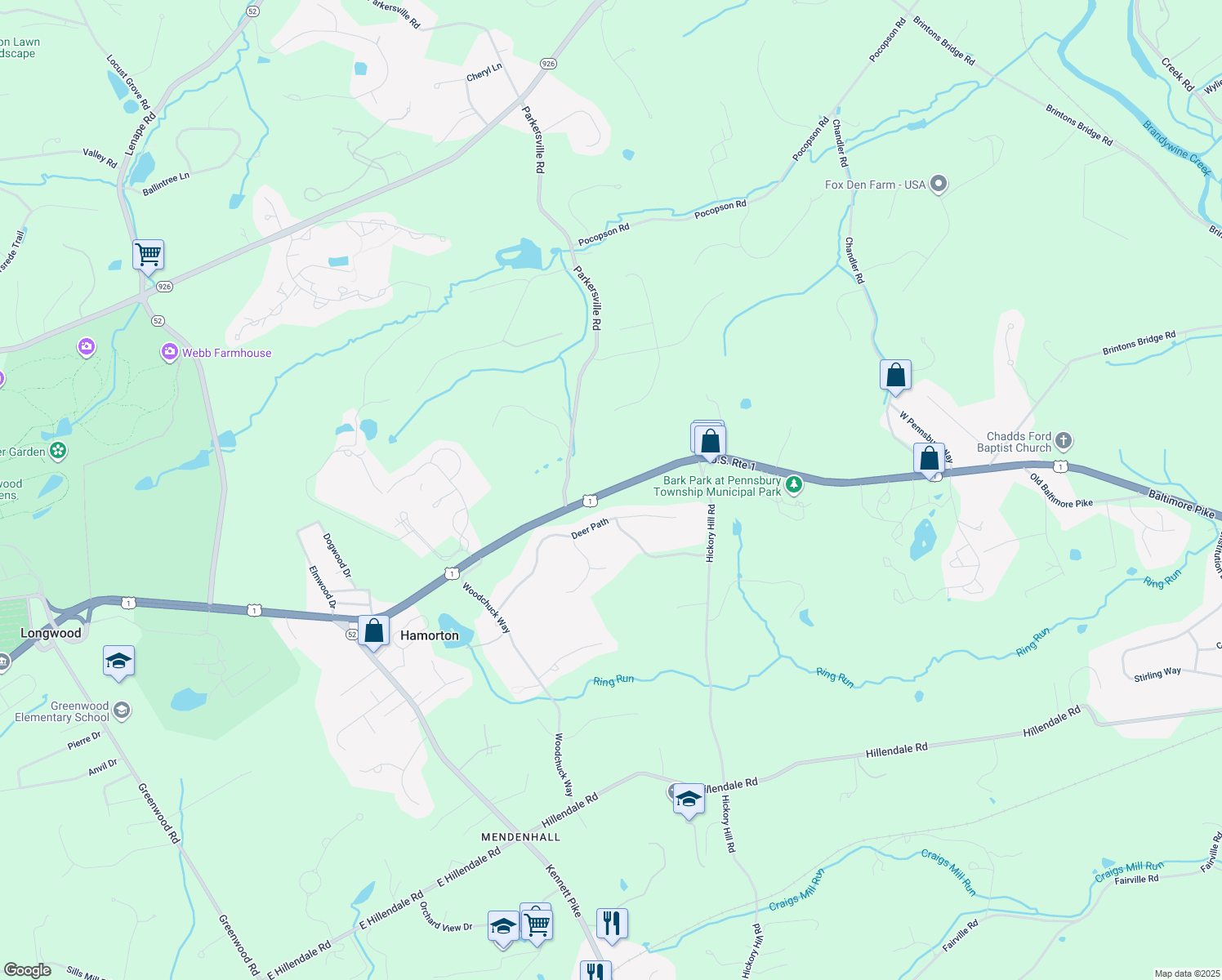 993 Baltimore Pike, Square PA Walk Score