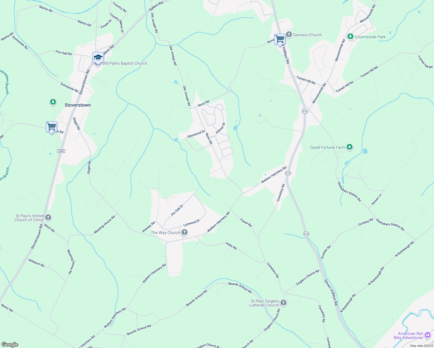 map of restaurants, bars, coffee shops, grocery stores, and more near 3946 Stephen Avenue in York