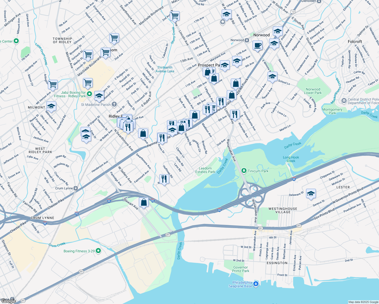 622 Stockton Circle, Ridley Park PA Walk Score