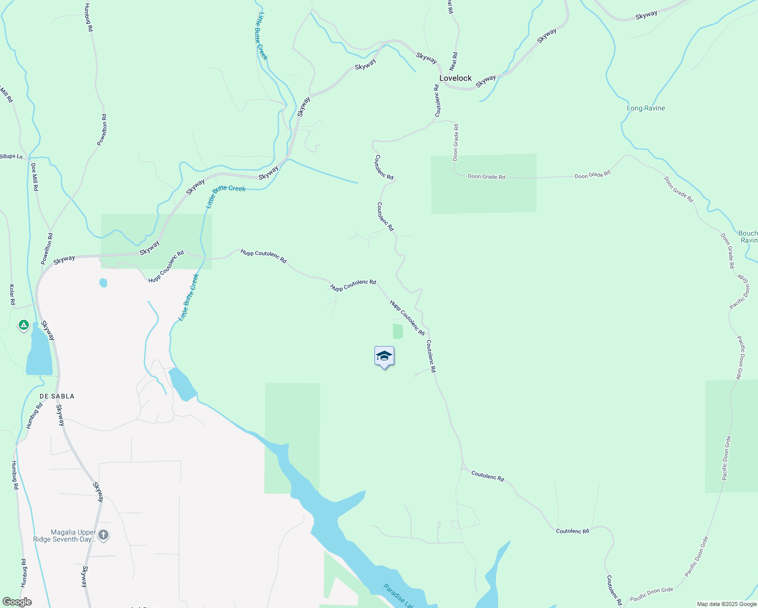 map of restaurants, bars, coffee shops, grocery stores, and more near 6720 Hupp Coutolenc Road in Magalia
