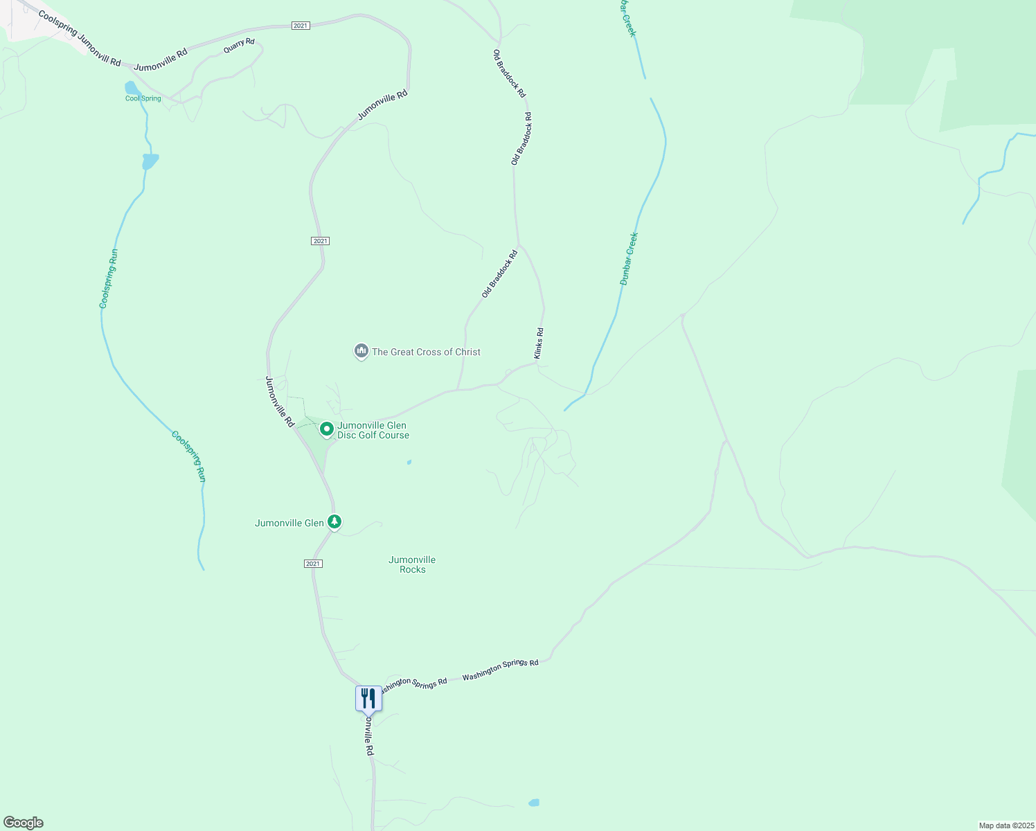 map of restaurants, bars, coffee shops, grocery stores, and more near 122 Klinks Rd in Hopwood