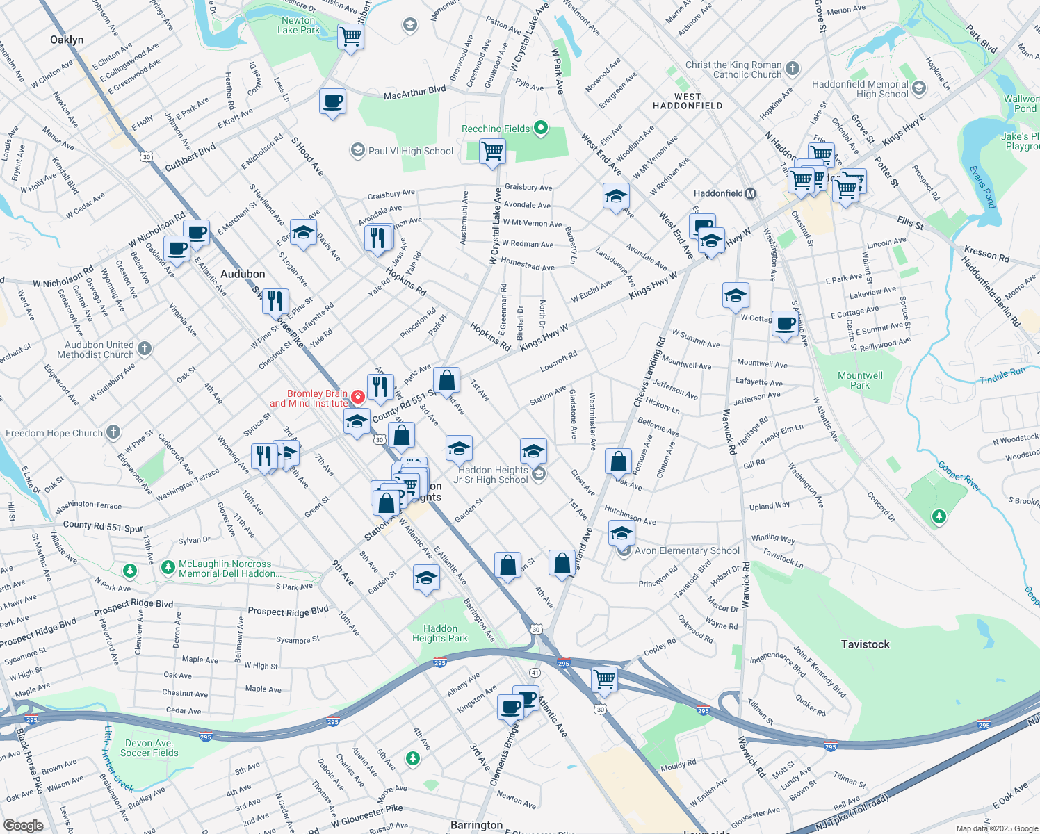 16 Station Avenue, Haddon Heights NJ Walk Score