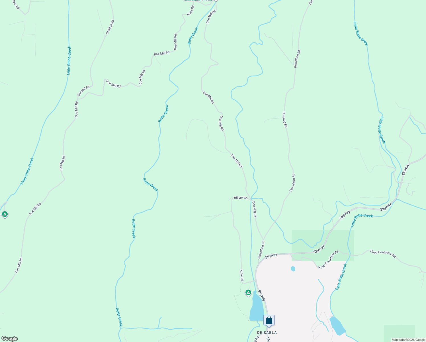 map of restaurants, bars, coffee shops, grocery stores, and more near 15989 Katydid Lane in Magalia