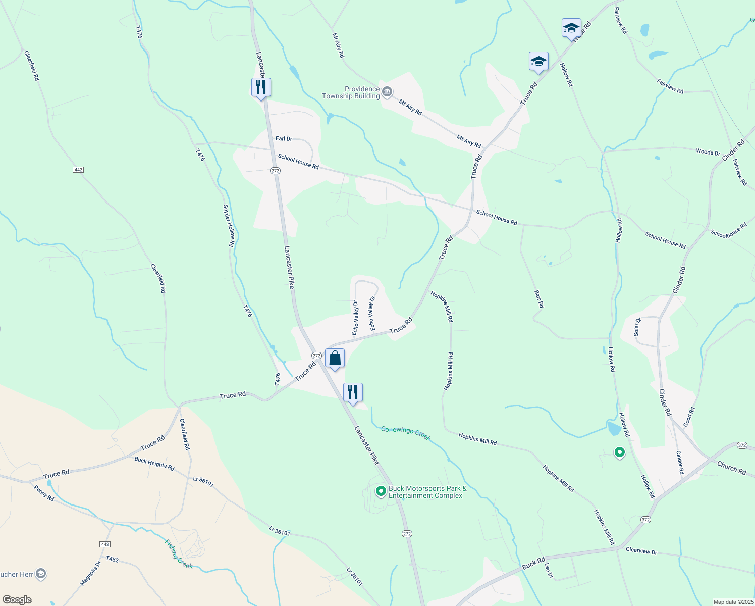 map of restaurants, bars, coffee shops, grocery stores, and more near 12 Echo Valley Drive in New Providence