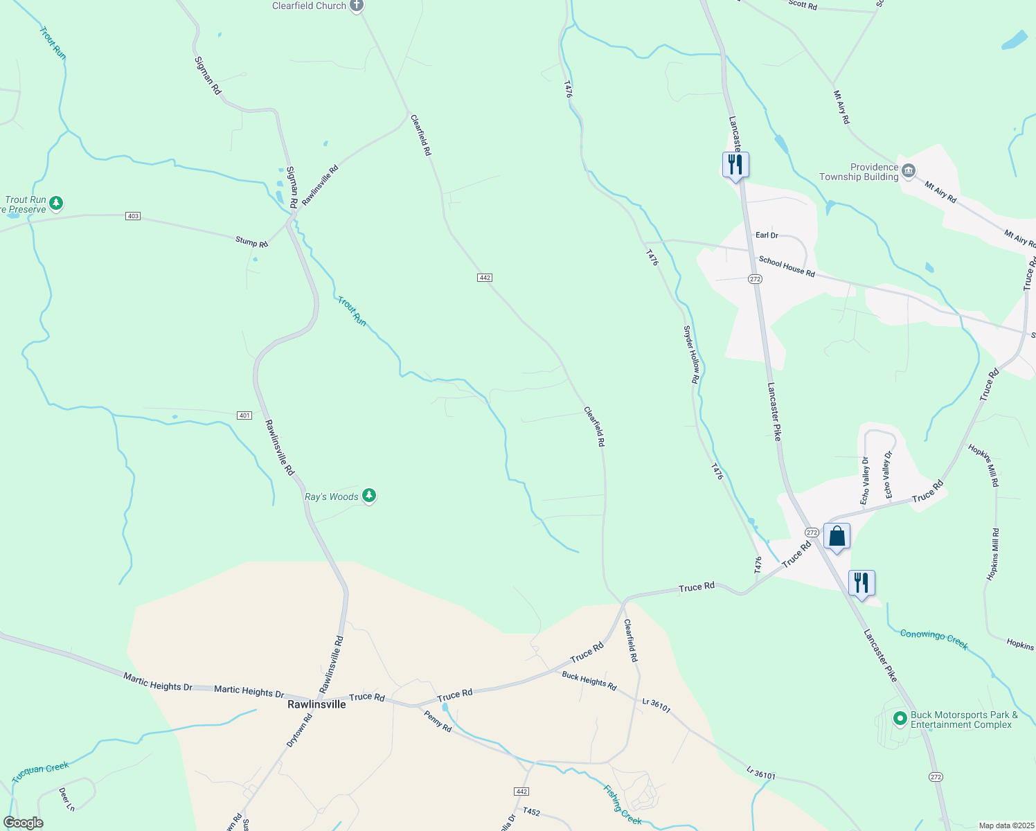 map of restaurants, bars, coffee shops, grocery stores, and more near 234 Clearfield Road in New Providence