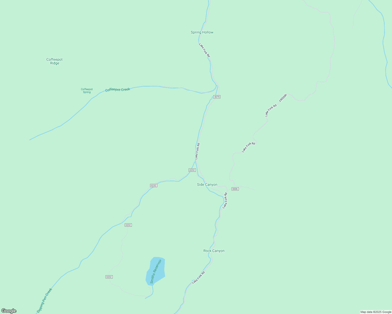 map of restaurants, bars, coffee shops, grocery stores, and more near Lake Fork Road in Fairview