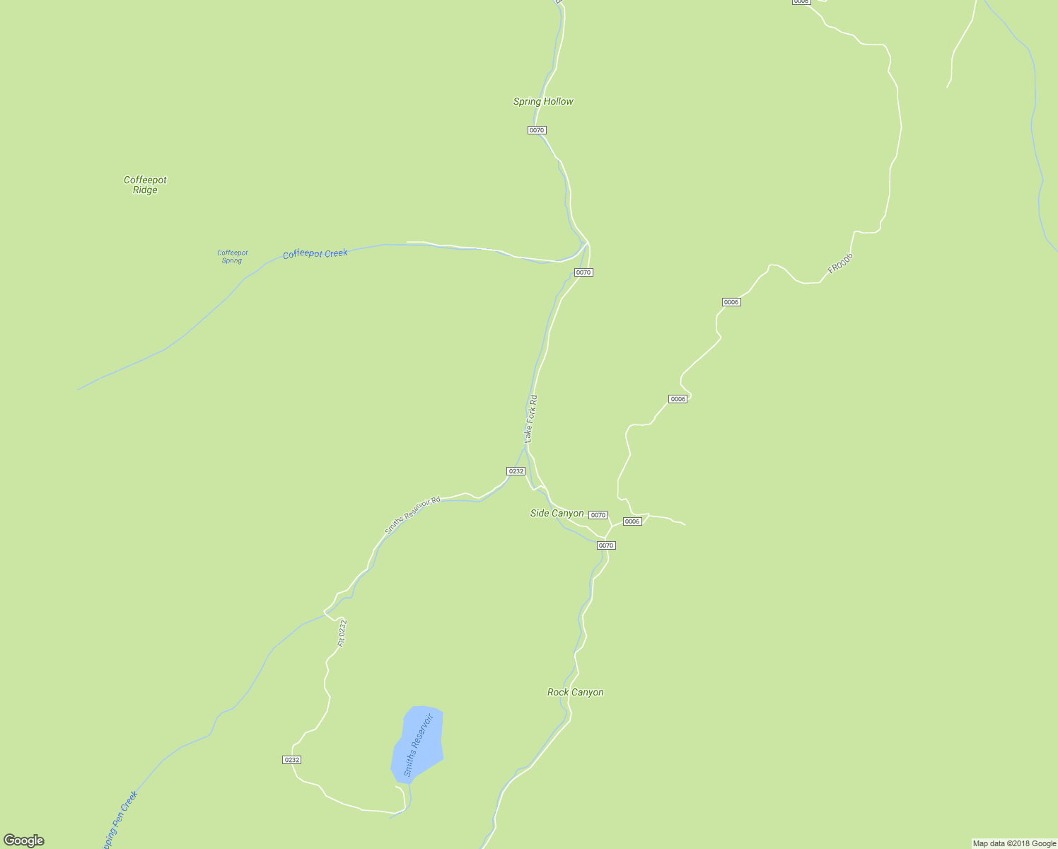 map of restaurants, bars, coffee shops, grocery stores, and more near Lake Fork Road in Fairview