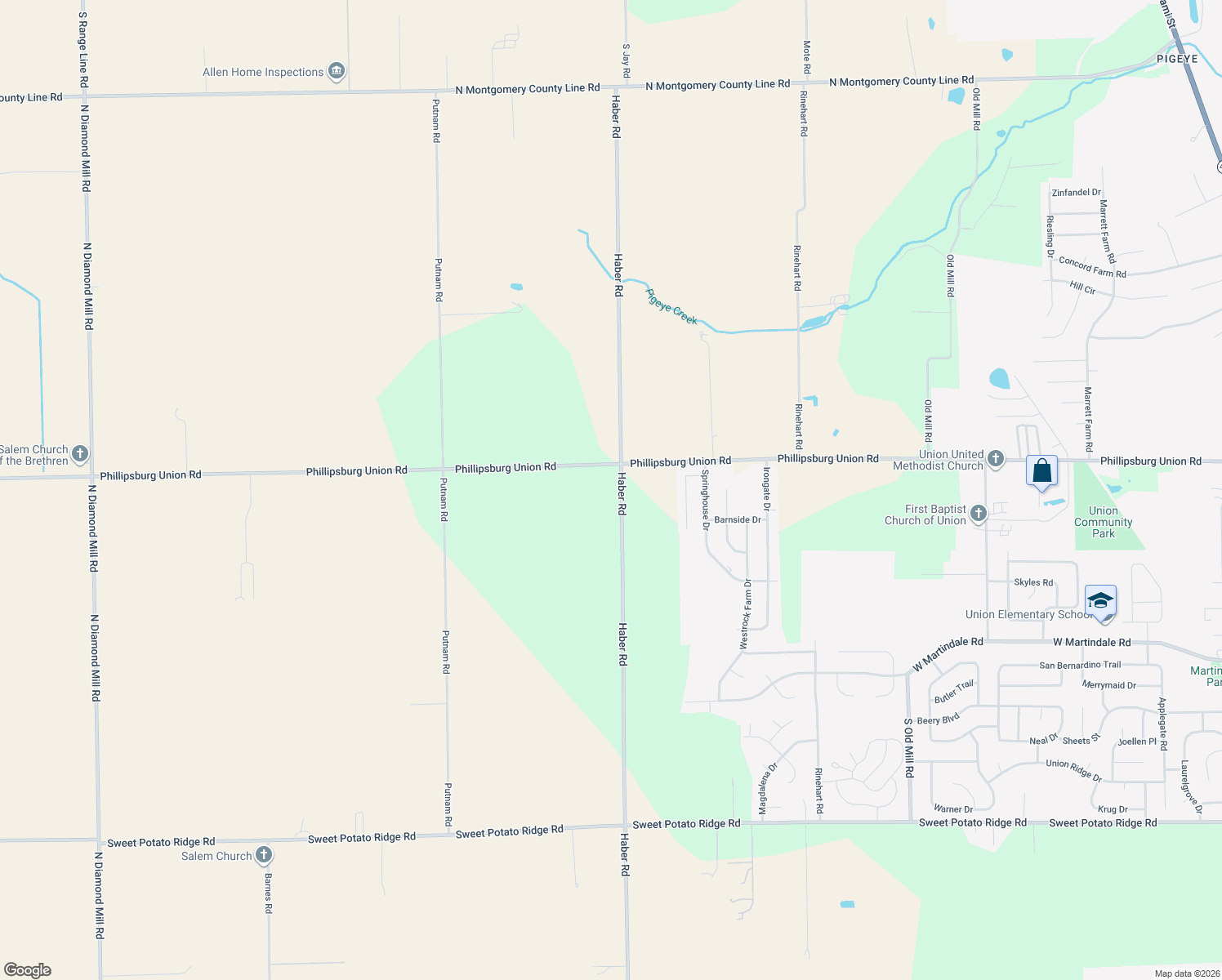 map of restaurants, bars, coffee shops, grocery stores, and more near 10933 Haber Road in Englewood