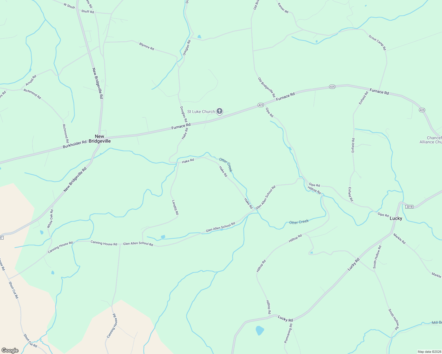 map of restaurants, bars, coffee shops, grocery stores, and more near 204 Hake Road in Felton