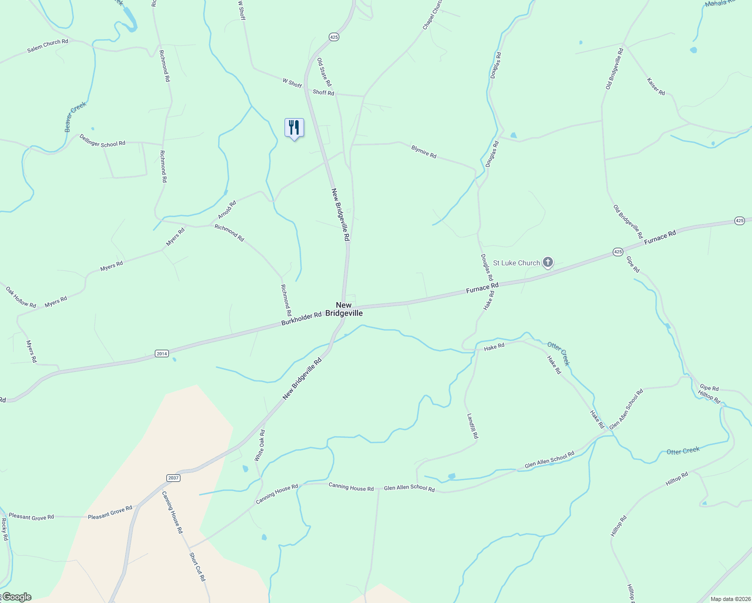 map of restaurants, bars, coffee shops, grocery stores, and more near 2870 Furnace Rd in Red Lion