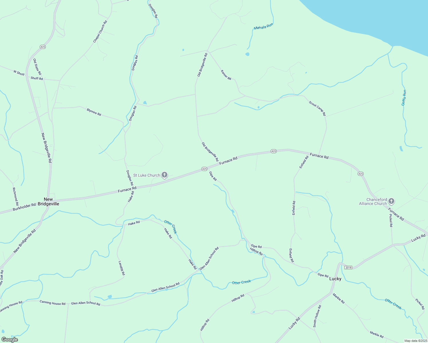 map of restaurants, bars, coffee shops, grocery stores, and more near 10357 Gipe Road in Felton