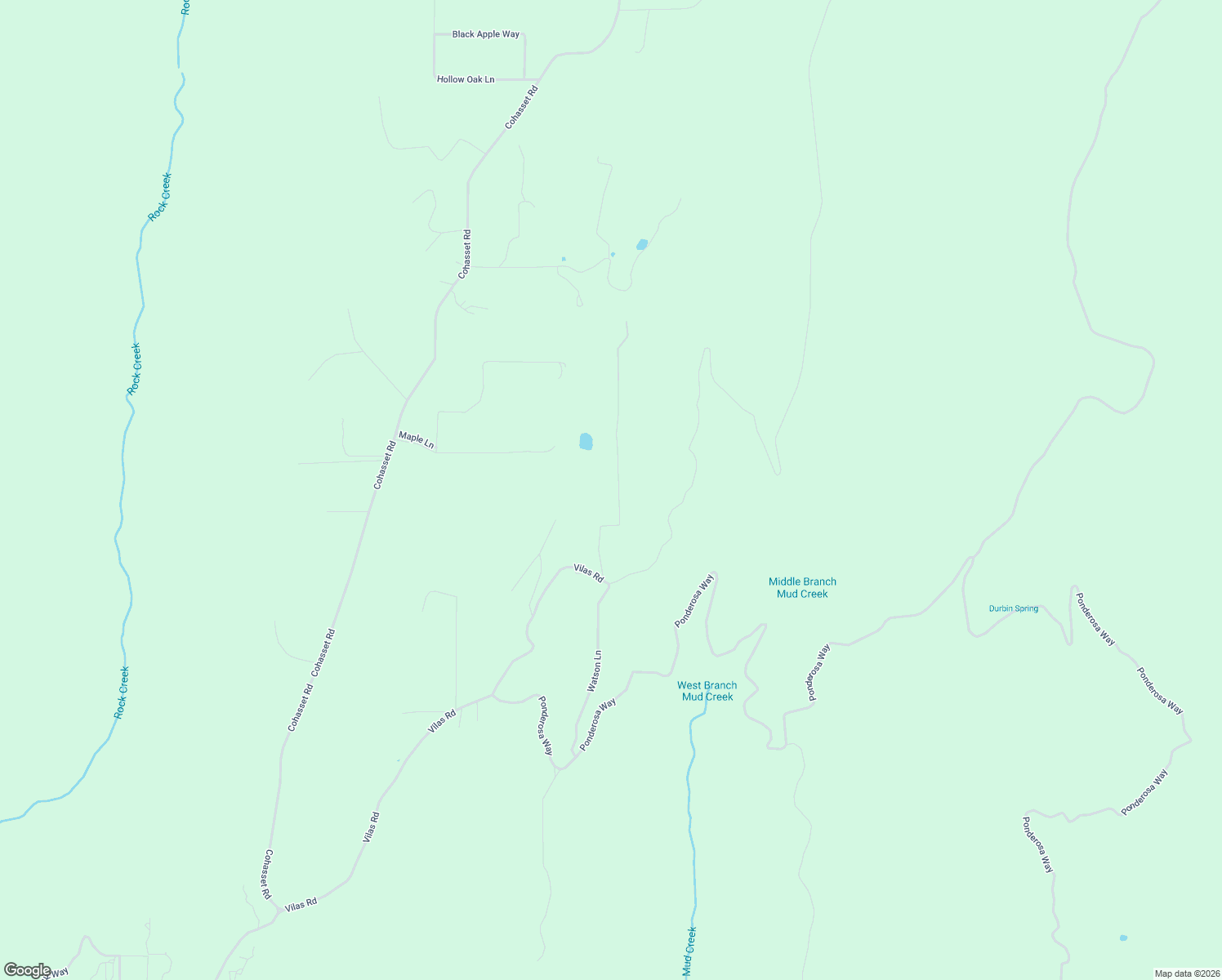 map of restaurants, bars, coffee shops, grocery stores, and more near 111 Resources Lane in Chico