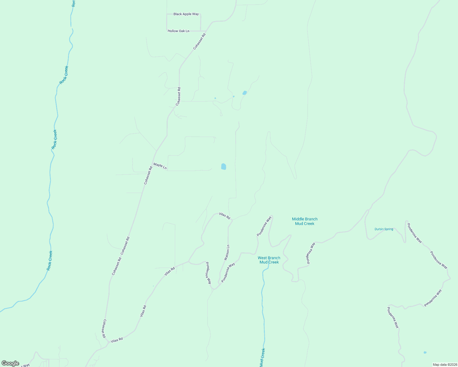 map of restaurants, bars, coffee shops, grocery stores, and more near 111 Resources Lane in Chico