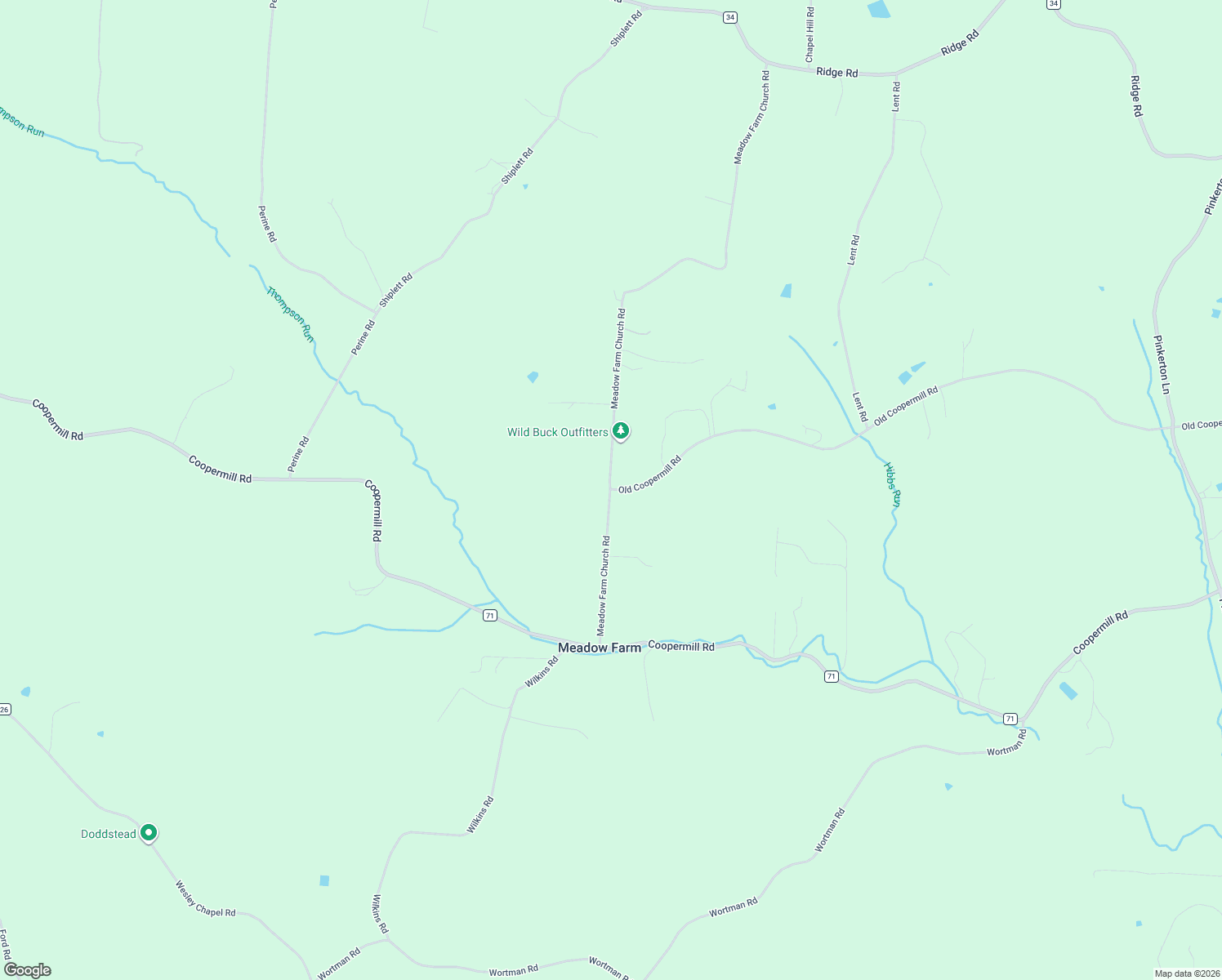 map of restaurants, bars, coffee shops, grocery stores, and more near 2000 Meadow Farm Church Rd in Zanesville