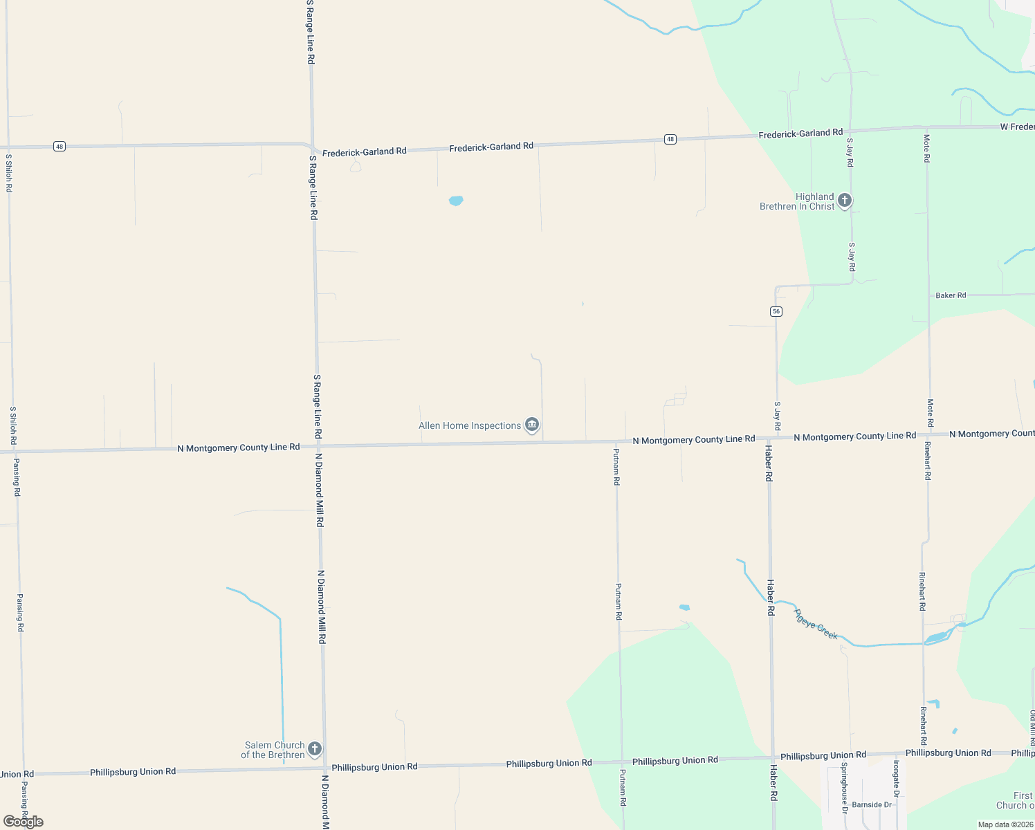map of restaurants, bars, coffee shops, grocery stores, and more near 8325 N Montgomery County Line Rd in Englewood