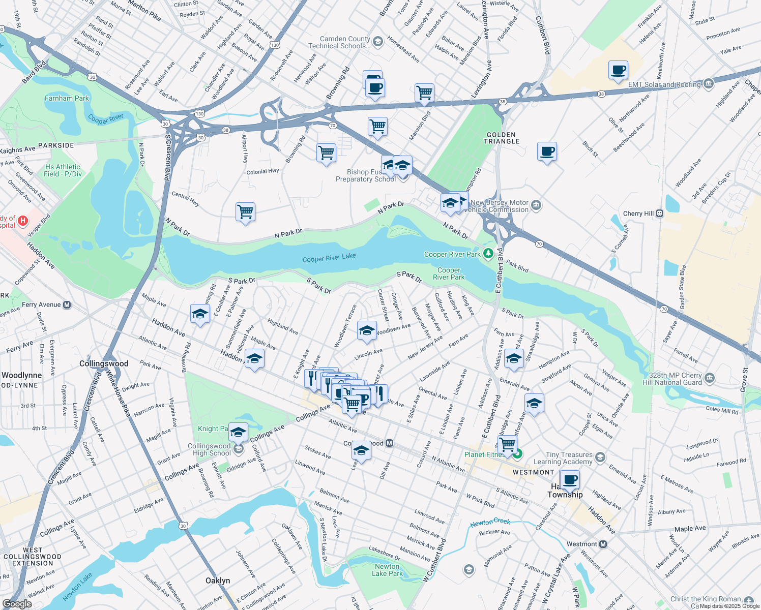 446 Center Street, Collingswood NJ Walk Score
