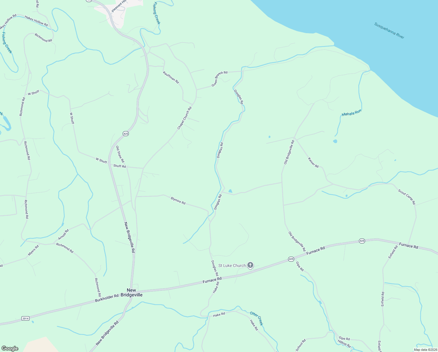 map of restaurants, bars, coffee shops, grocery stores, and more near 9980 Douglas Road in Felton