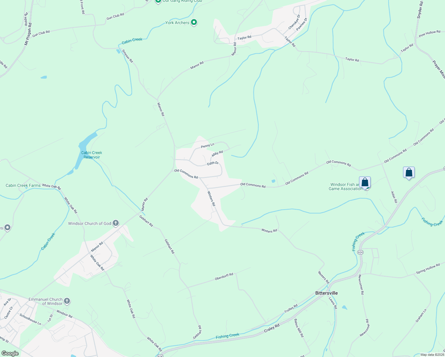 map of restaurants, bars, coffee shops, grocery stores, and more near 8 Edith Dr in Windsor