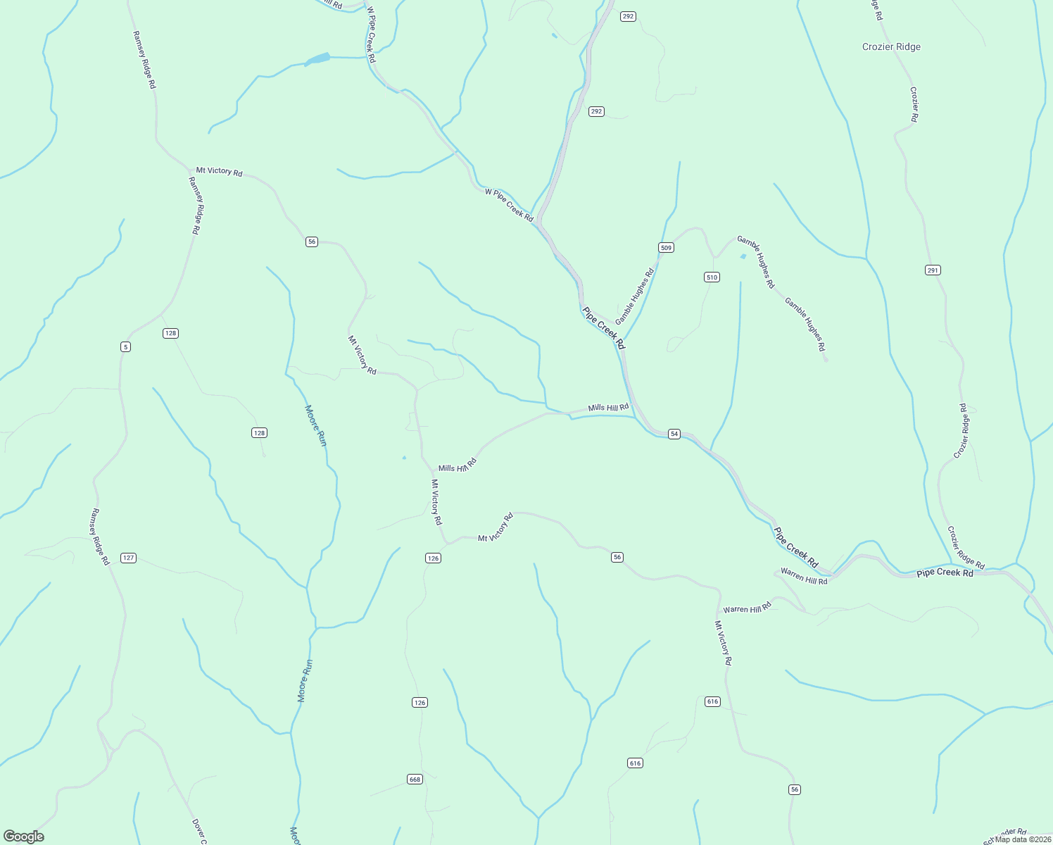 map of restaurants, bars, coffee shops, grocery stores, and more near Township Highway 715 in Belmont County
