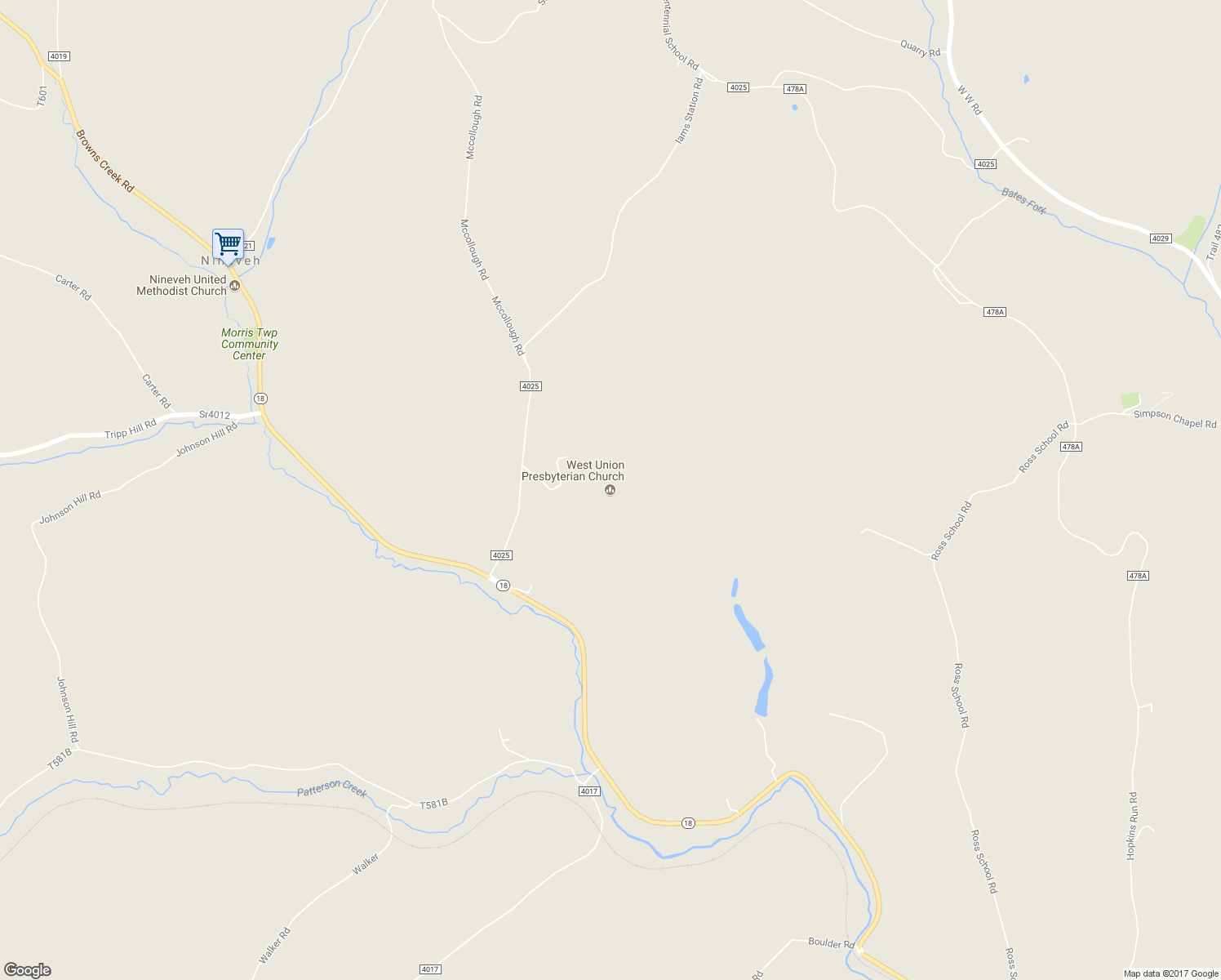 map of restaurants, bars, coffee shops, grocery stores, and more near in Sycamore