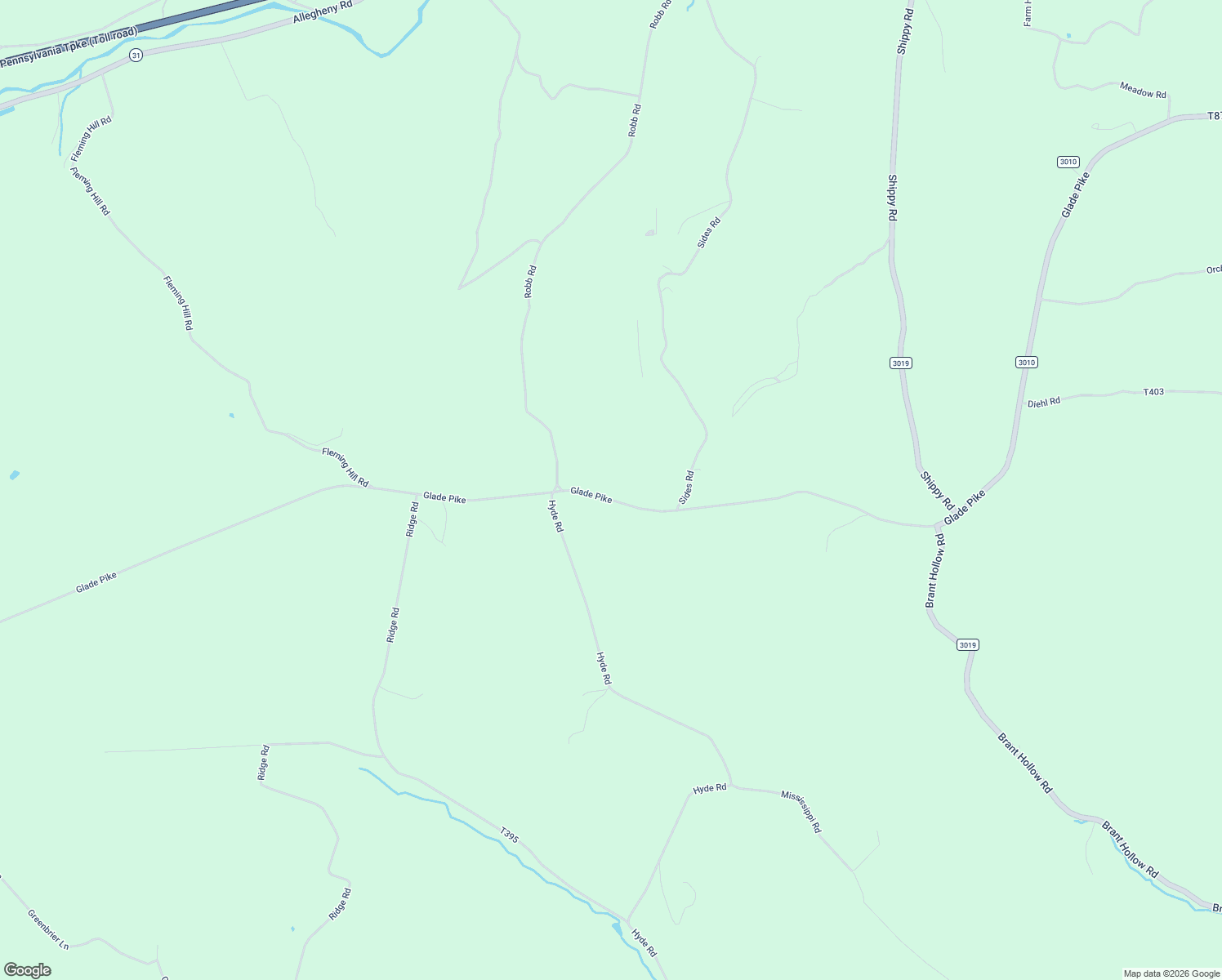 map of restaurants, bars, coffee shops, grocery stores, and more near 1663 Glade Pike in Manns Choice