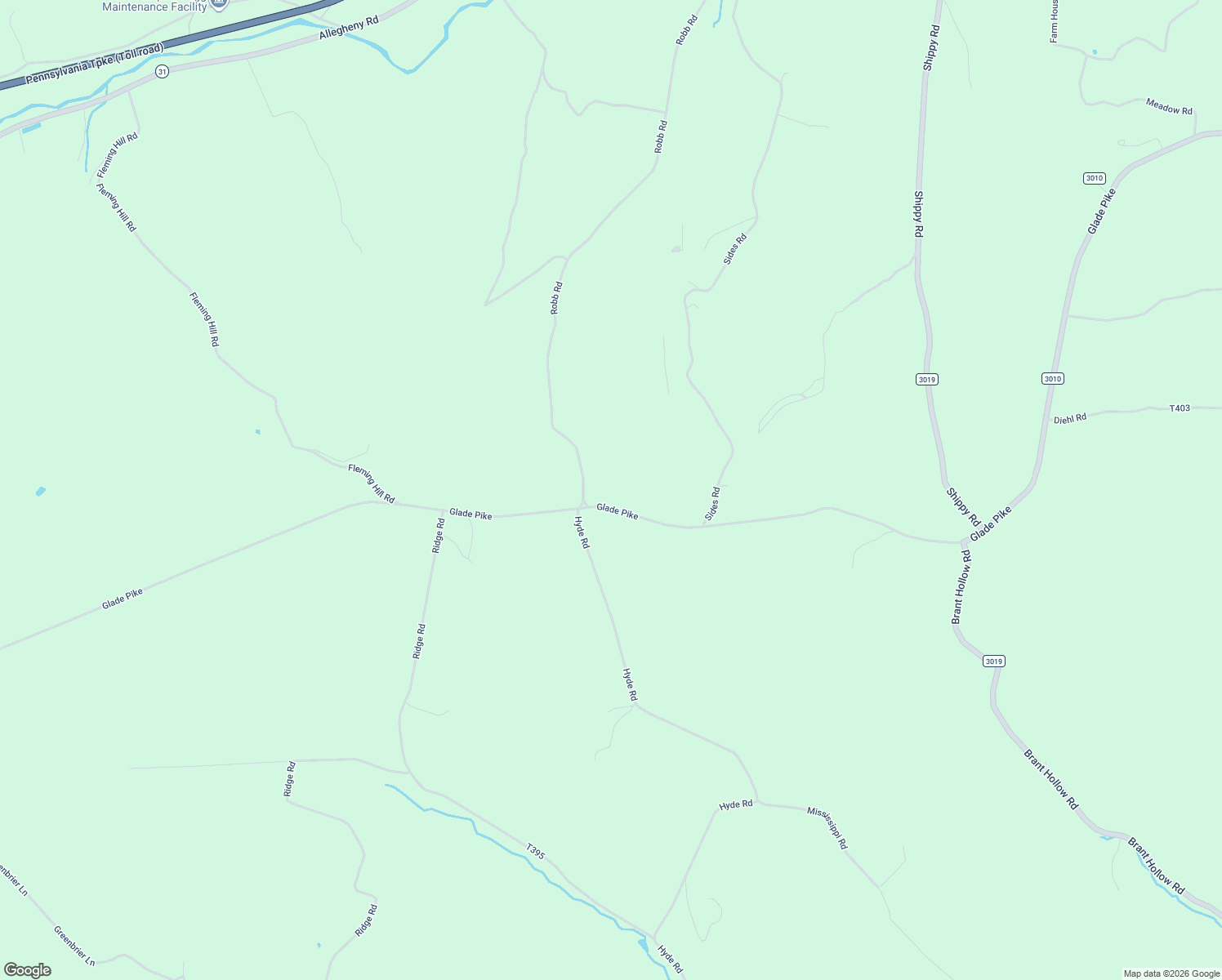 map of restaurants, bars, coffee shops, grocery stores, and more near 1663 Glade Pike in Manns Choice