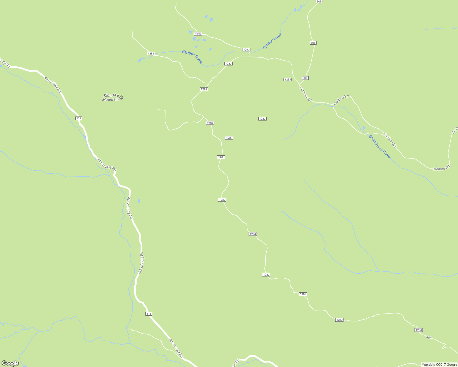 map of restaurants, bars, coffee shops, grocery stores, and more near County Road 128J in Nederland